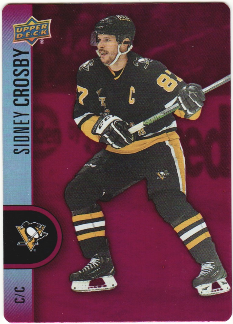 (image for) 2022-23 Upper Deck Tim Hortons Red Die Cuts #DC2 Sidney Crosby