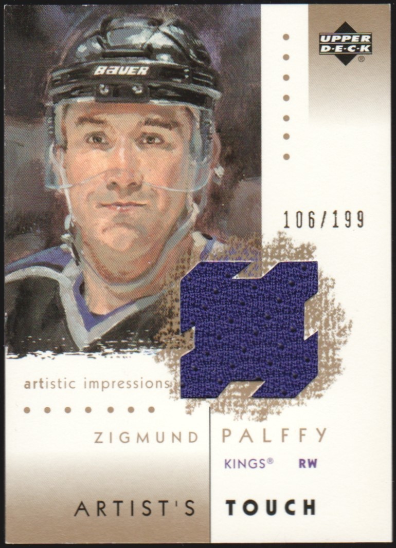 (image for) 2002-03 UD Artistic Impressions Artist's Touch Gold #ATZP Palffy