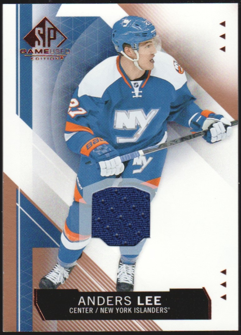 2015-16 SP Game Used Copper Jerseys #56 Anders Lee (image for) 2015-16 SP Game Used Copper Jerseys #56 Anders Lee