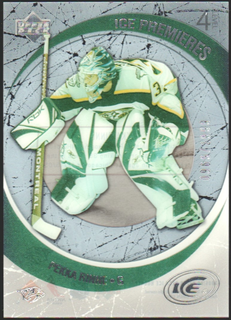 (image for) 2005-06 Upper Deck Ice #251 Pekka Rinne RC 969/2999