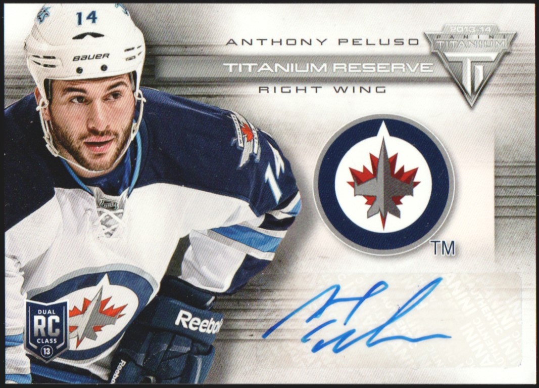 (image for) 2013-14 Panini Titanium Reserve Autographs #TRANP Anthony Peluso