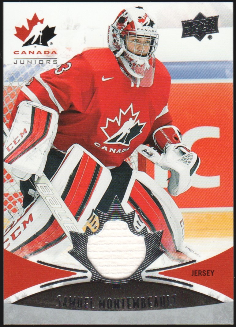 (image for) 2016-17 Upper Deck Team Canada Juniors #116 Samuel Montembeault