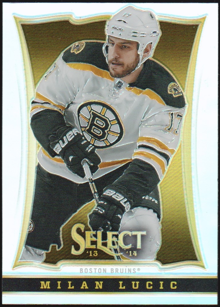 2013-14 Select Prizms #24 Milan Lucic (image for) 2013-14 Select Prizms #24 Milan Lucic