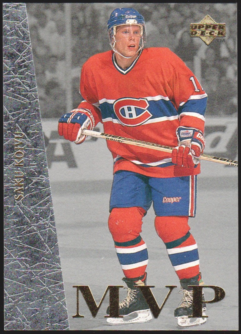 (image for) 1996-97 Collector's Choice MVP #UD38 Saku Koivu