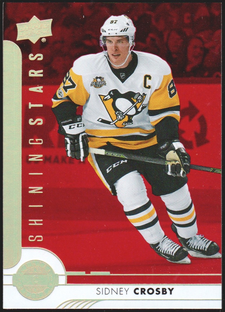 (image for) 2017-18 Upper Deck Shining Stars Centers Red #SSC9 Sidney Crosby