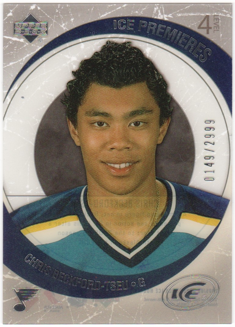 (image for) 2005-06 Upper Deck Ice #229 Chris Beckford-Tseu RC 149/2999