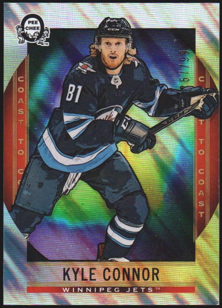 2018-19 O-Pee-Chee Coast to Coast Polar Lights #52 Kyle Connor (image for) 2018-19 O-Pee-Chee Coast to Coast Polar Lights #52 Kyle Connor