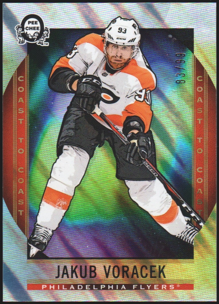 2018-19 O-Pee-Chee Coast to Coast Polar Lights #24 Jakub Voracek (image for) 2018-19 O-Pee-Chee Coast to Coast Polar Lights #24 Jakub Voracek