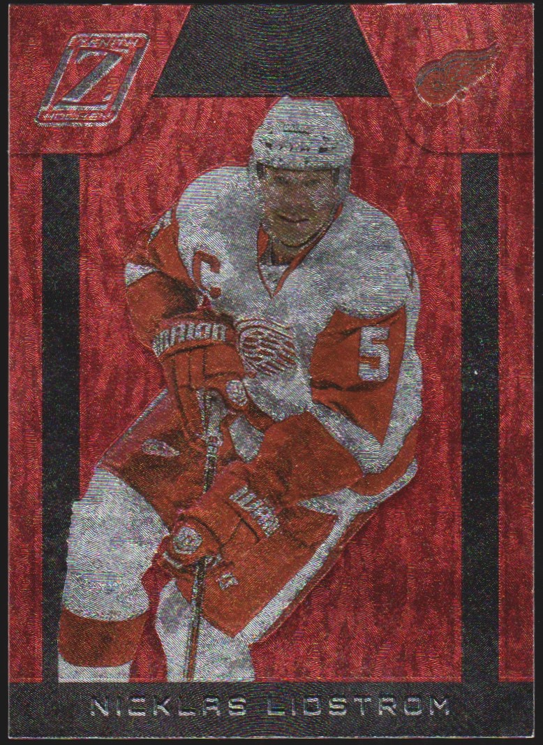 2010-11 Zenith Red Hot #38 Nicklas Lidstrom (image for) 2010-11 Zenith Red Hot #38 Nicklas Lidstrom