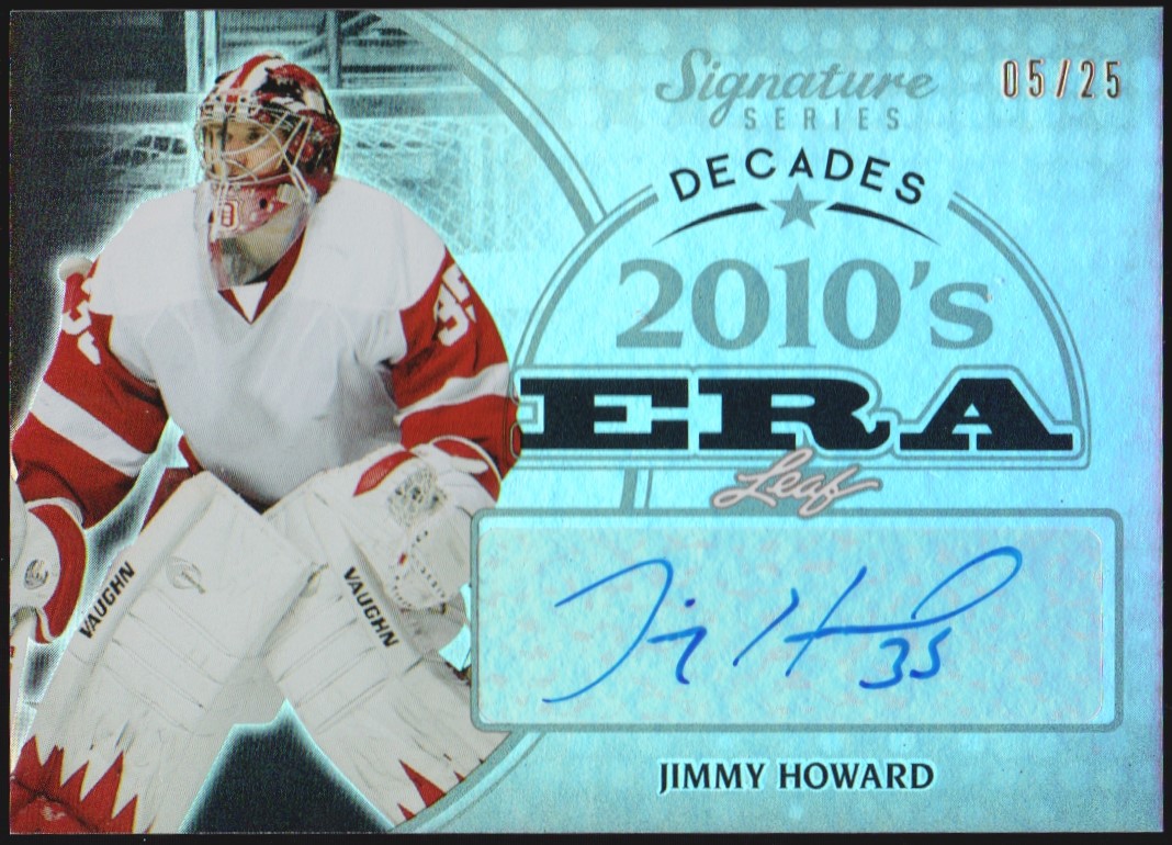 (image for) 2015-16 Leaf Signature Series Decades Auto Gray #SDJH2 J. Howard