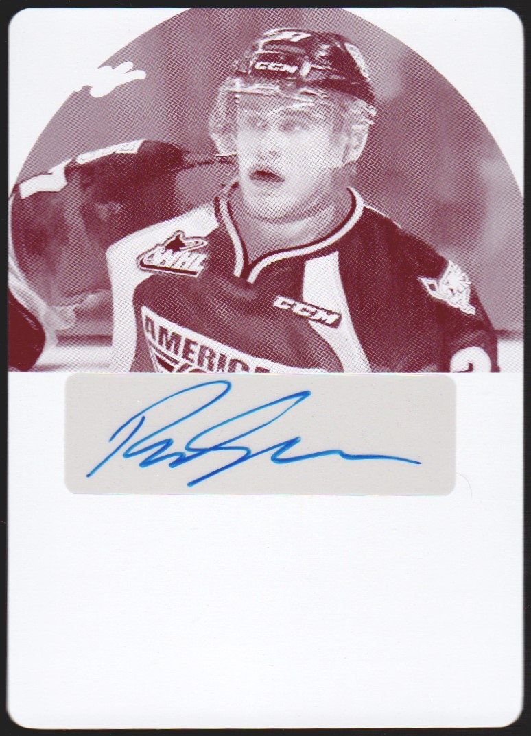 (image for) 2015-16 Leaf Signature Series Print Plates Magenta Wotherspoon