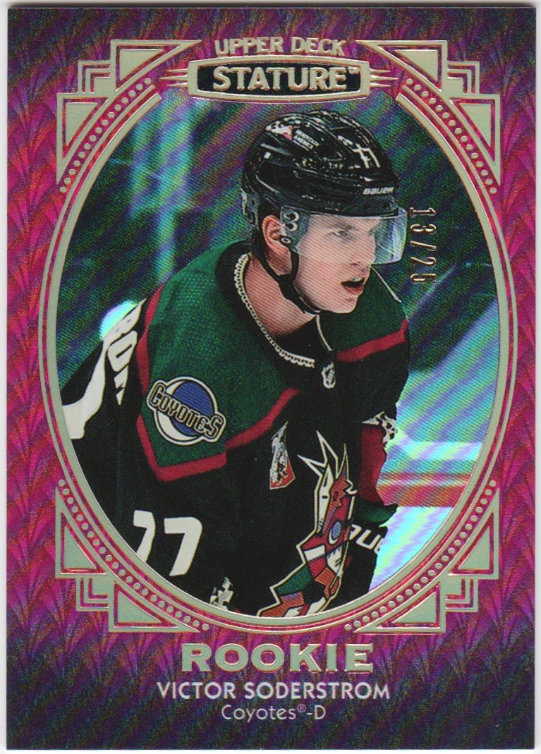 (image for) 2020-21 Upper Deck Stature Portrait Red #165 Victor Soderstrom