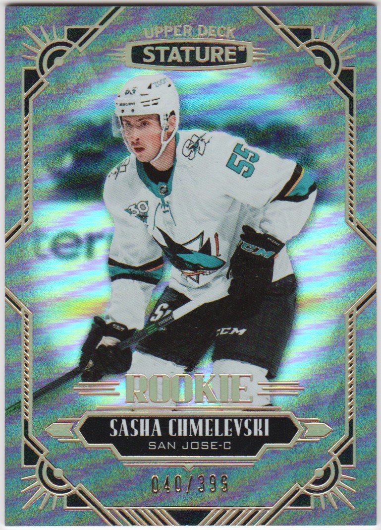 (image for) 2020-21 Upper Deck Stature #108 Sasha Chmelevski RC 40/399