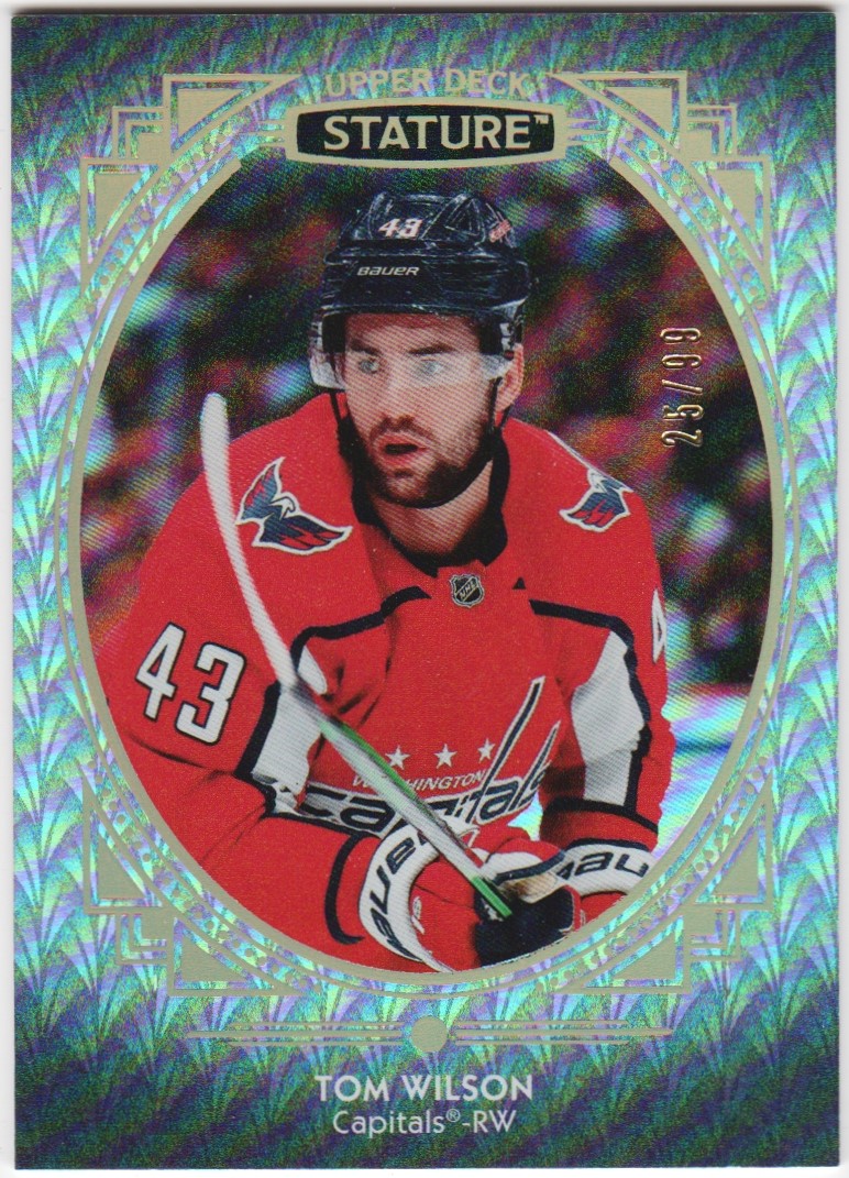 (image for) 2020-21 Upper Deck Stature Portrait #39 Tom Wilson 25/99