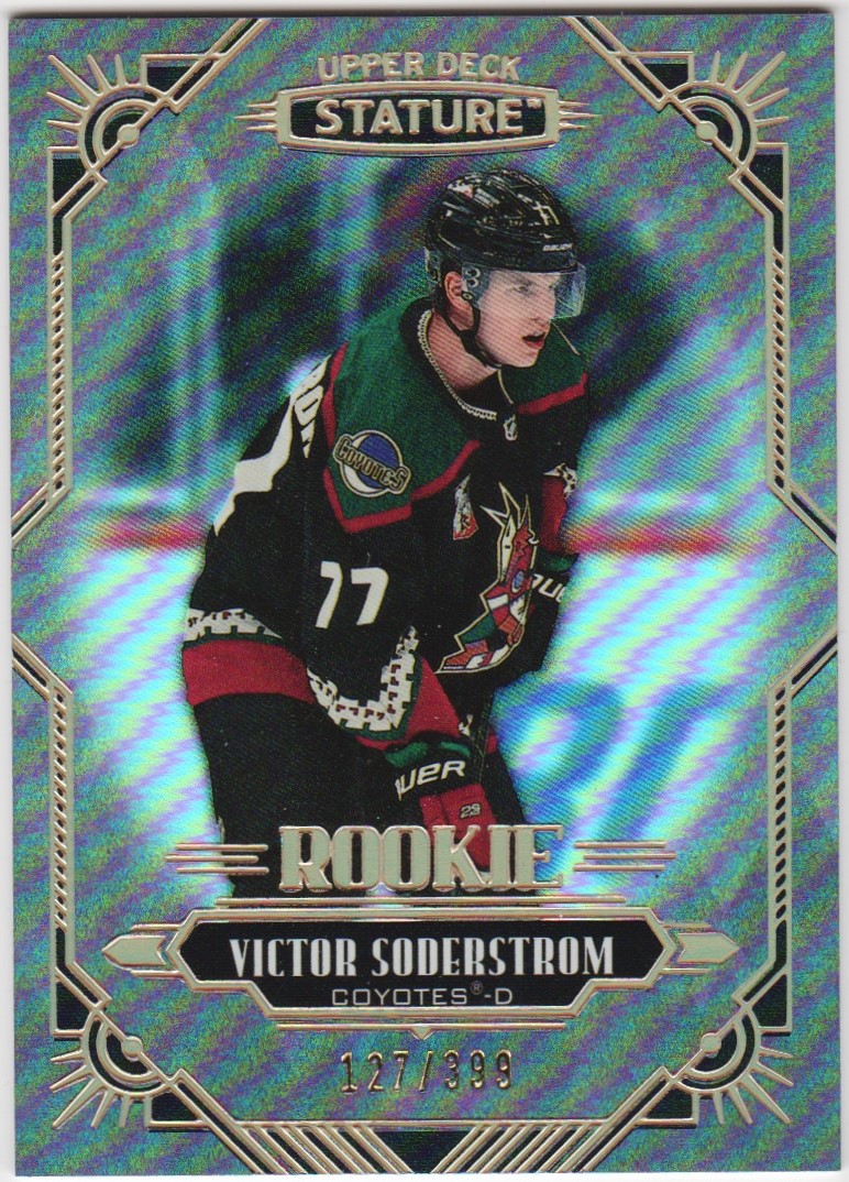 (image for) 2020-21 Upper Deck Stature #165 Victor Soderstrom RC 127/399