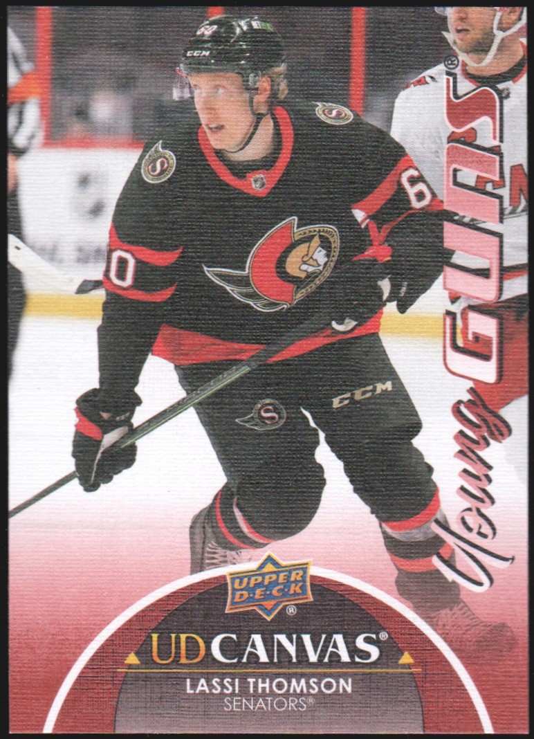 (image for) 2021-22 Upper Deck Canvas #C377 Lassi Thomson YG