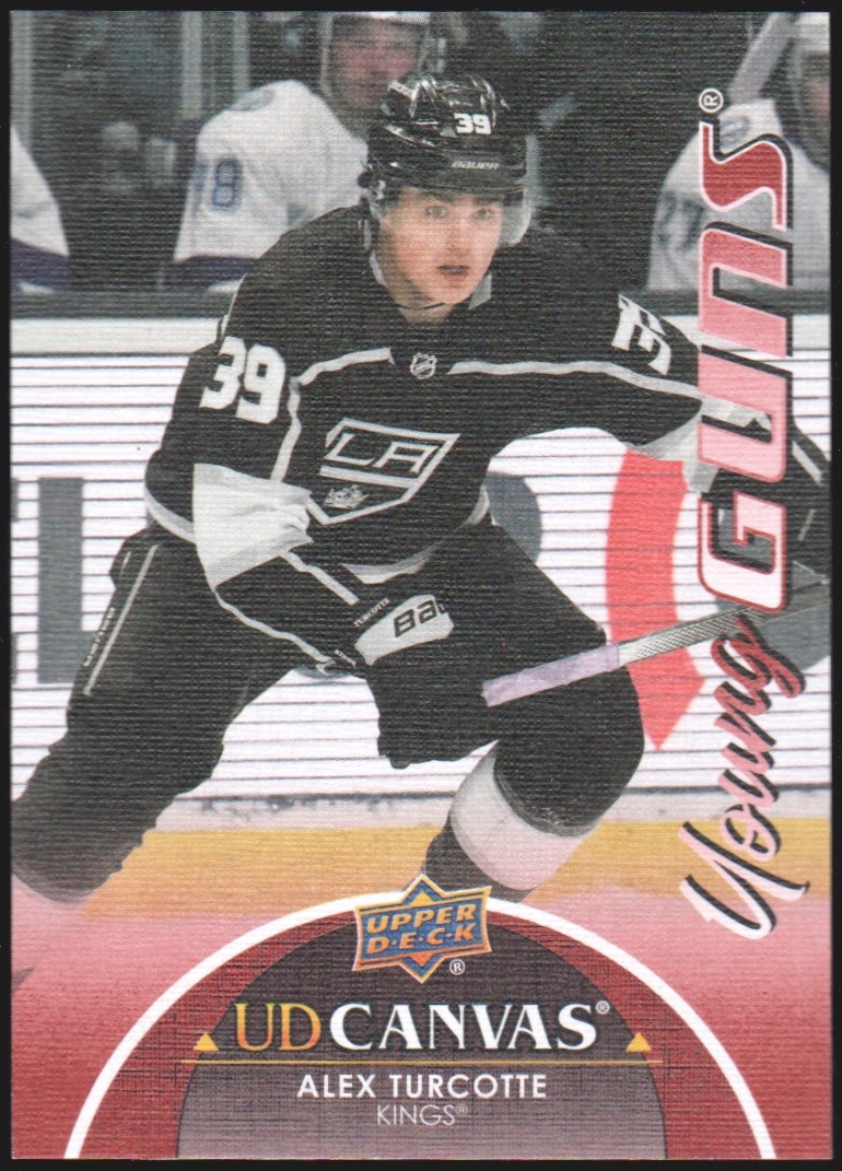 (image for) 2021-22 Upper Deck Canvas #C389 Alex Turcotte YG