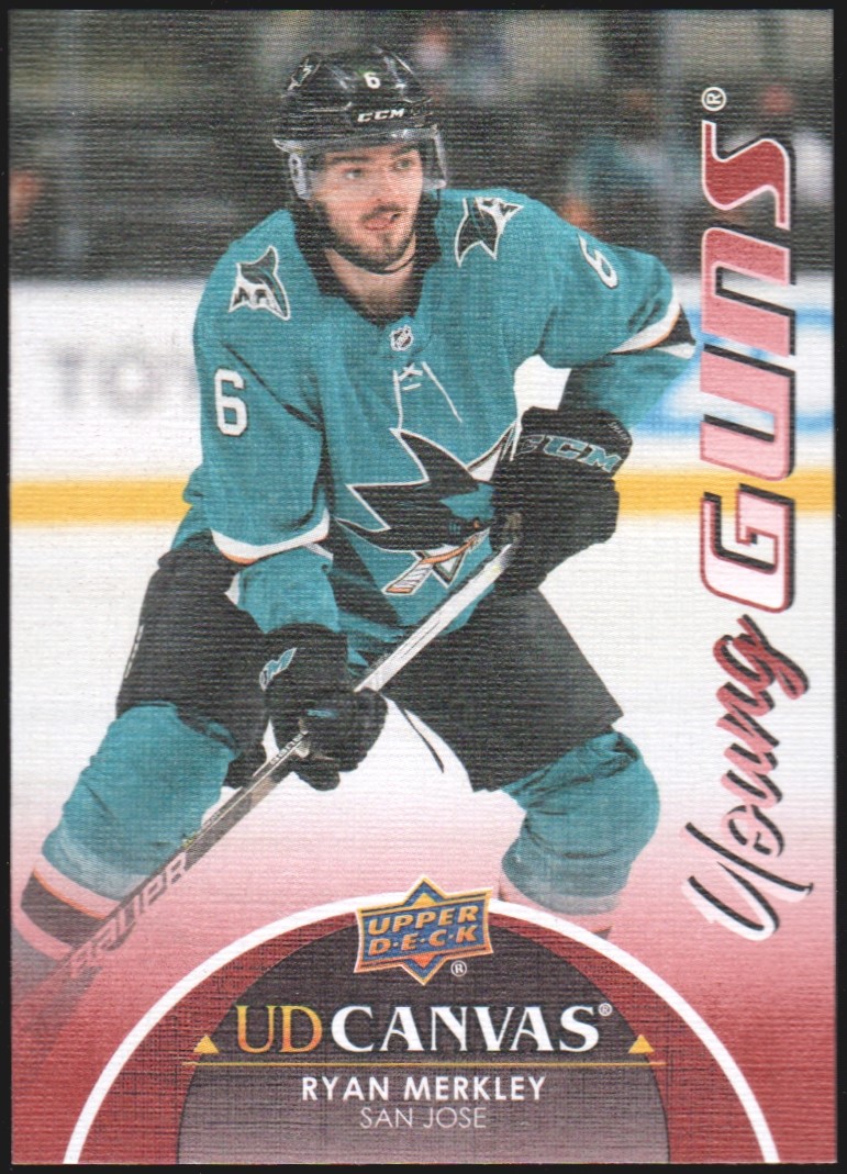 (image for) 2021-22 Upper Deck Canvas #C372 Ryan Merkley YG