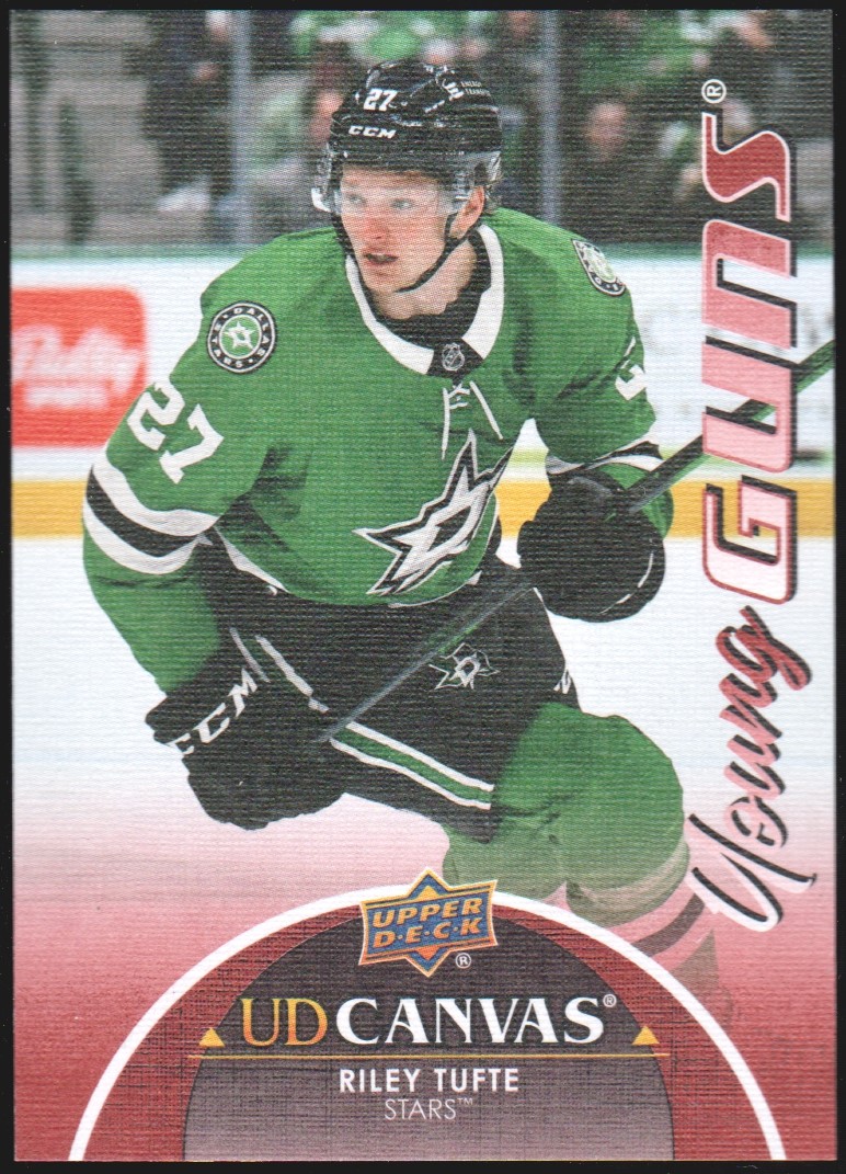 (image for) 2021-22 Upper Deck Canvas #C375 Riley Tufte YG