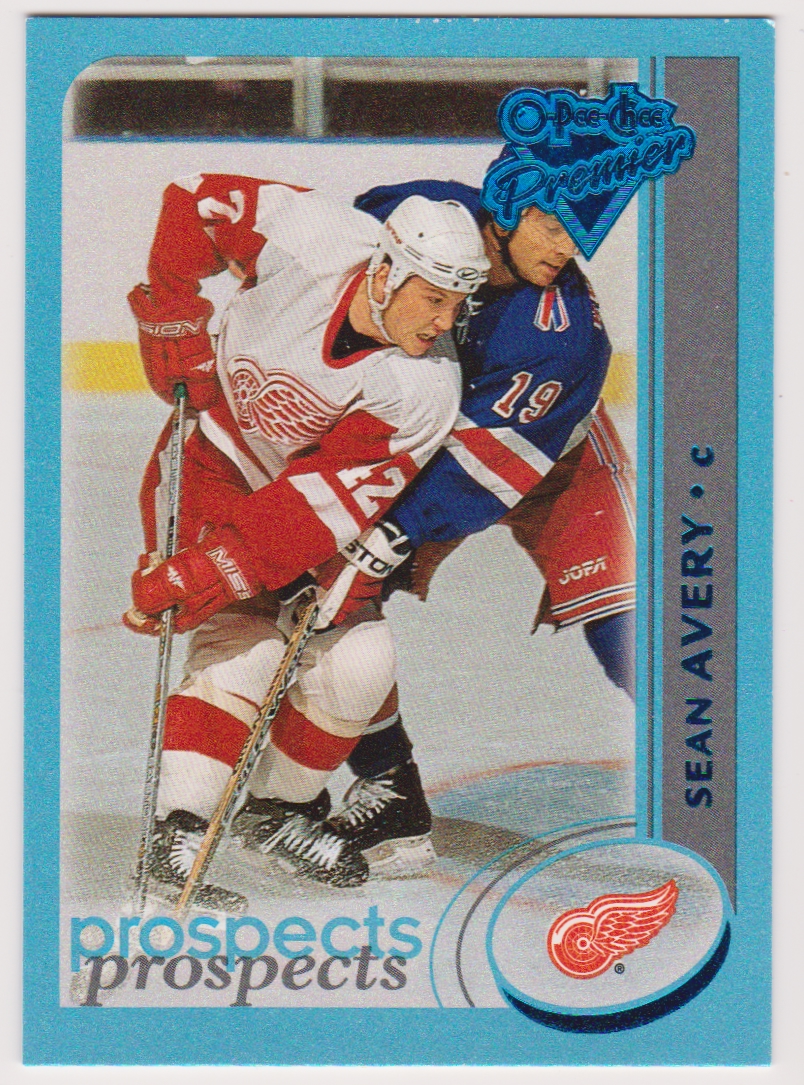 (image for) 2002-03 O-Pee-Chee Premier Blue #310 Sean Avery 262/500