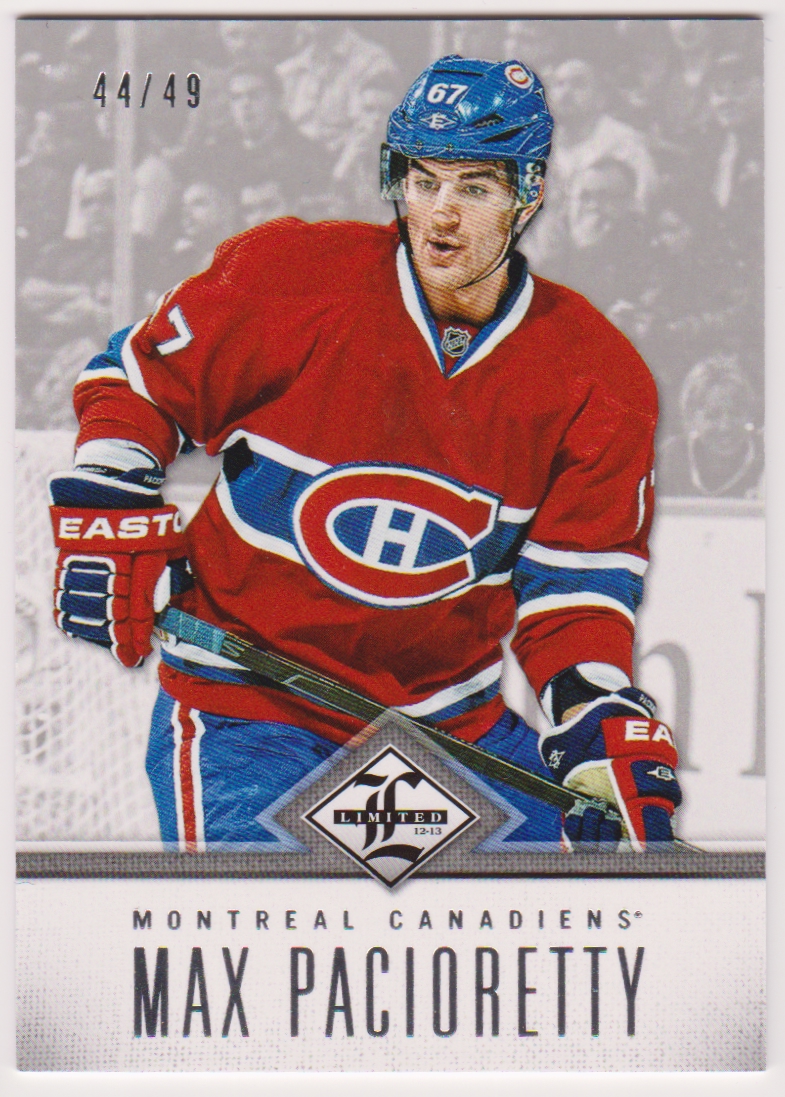 (image for) 2012-13 Limited Silver #136 Max Pacioretty 44/49