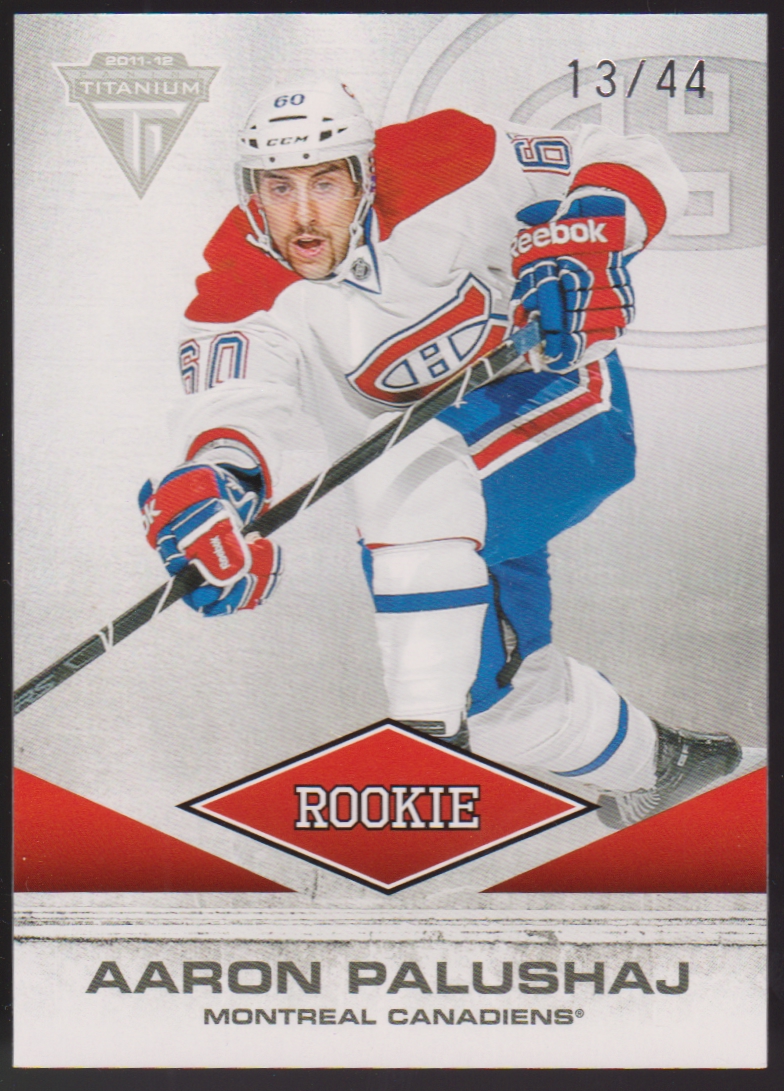 (image for) 2011-12 Panini Titanium Spectrum #121 Aaron Palushaj 13/44