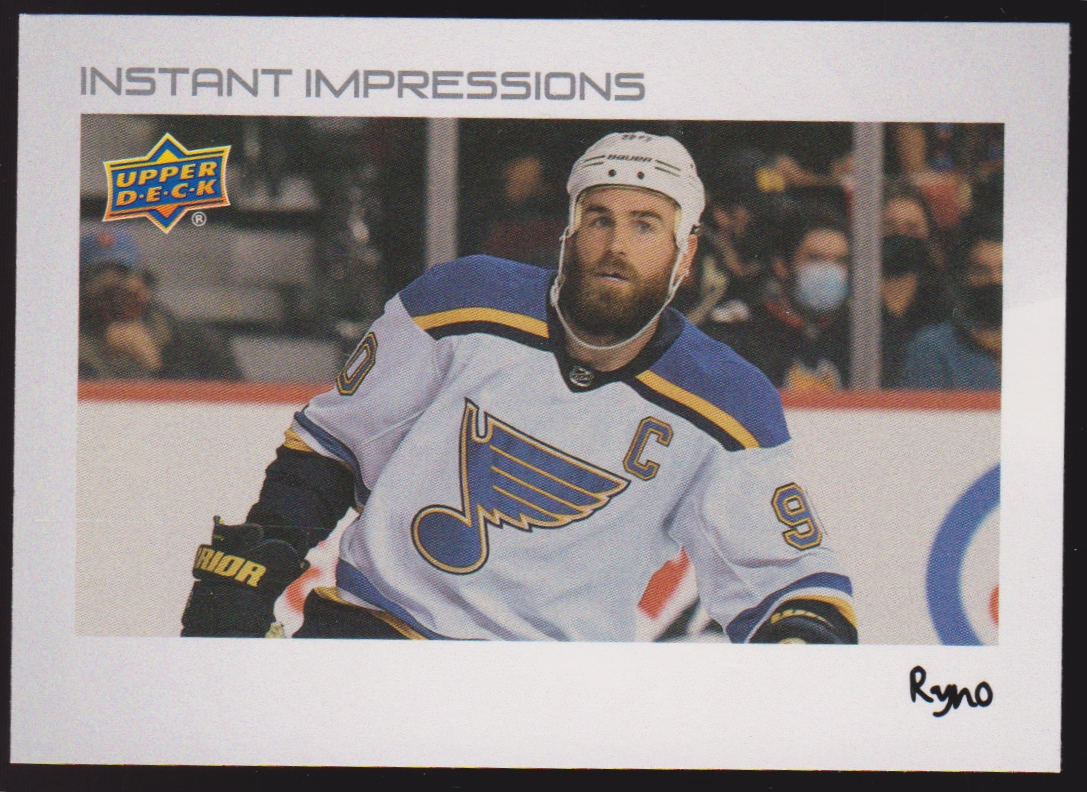 2022-23 Upper Deck Instant Impressions - Nicknames - #PZ9 Ryan O'Reilly "Ryno" (image for) 2022-23 Upper Deck Instant Impressions - Nicknames - #PZ9 Ryan O'Reilly "Ryno"