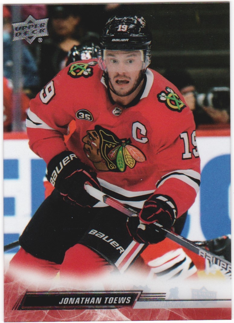 (image for) 2022-23 Upper Deck Clear Cut #43 Jonathan Toews
