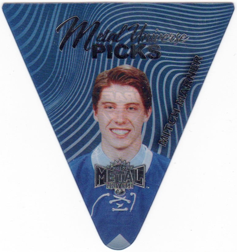 (image for) 2021-22 Metal Universe Skybox Metal Picks #P18 Mitch Marner
