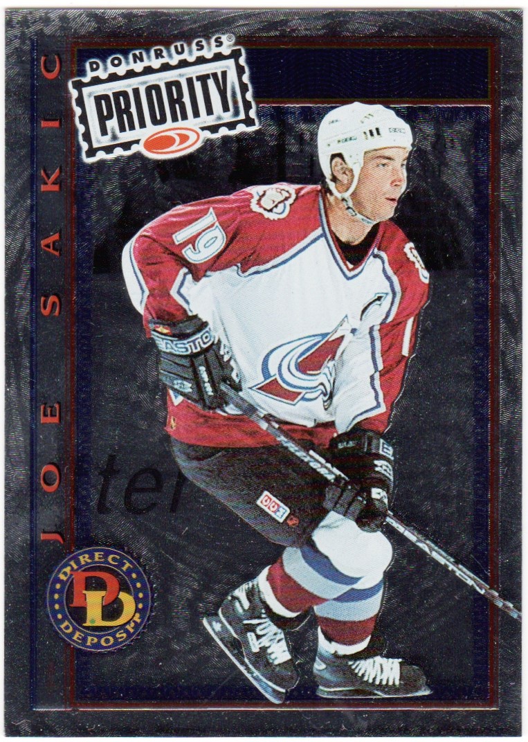 (image for) 1997-98 Donruss Priority Direct Deposit #11 Joe Sakic
