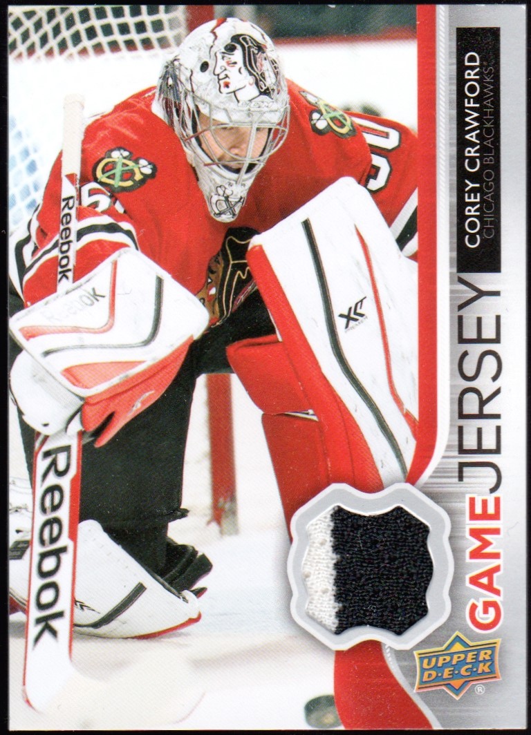 (image for) 2014-15 Upper Deck Game Jerseys #GJCC Corey Crawford