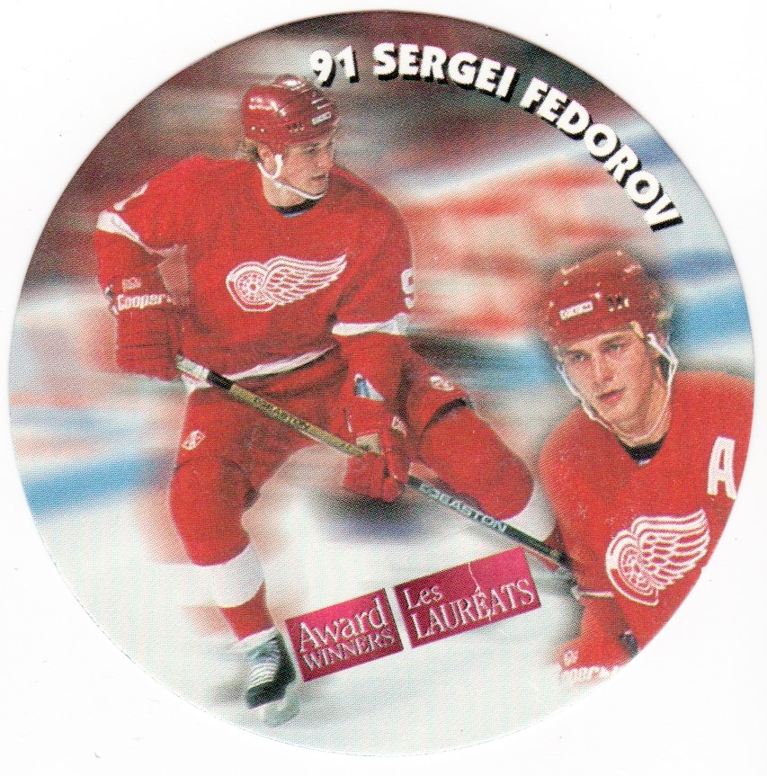(image for) 1994-95 Kraft #59 Sergei Fedorov