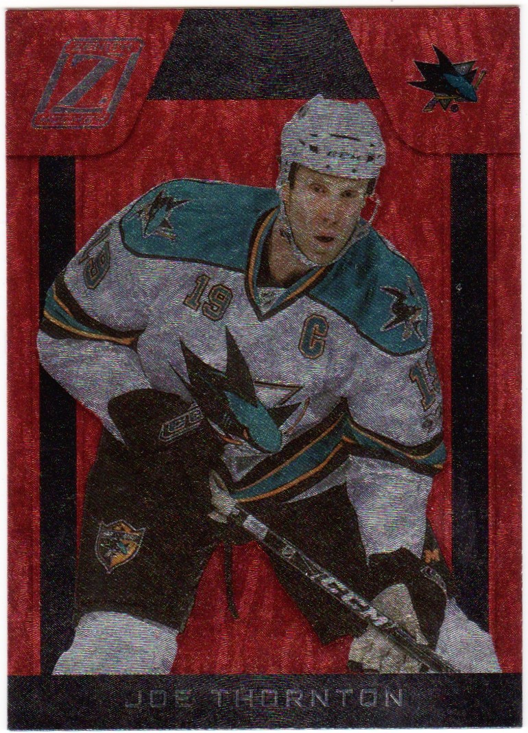 2010-11 Zenith Red Hot #4 Joe Thornton (image for) 2010-11 Zenith Red Hot #4 Joe Thornton