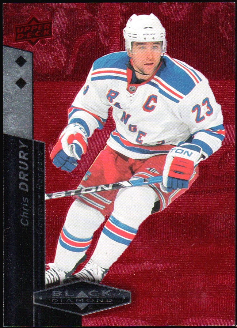 (image for) 2010-11 Black Diamond Ruby #98 Chris Drury 51/100