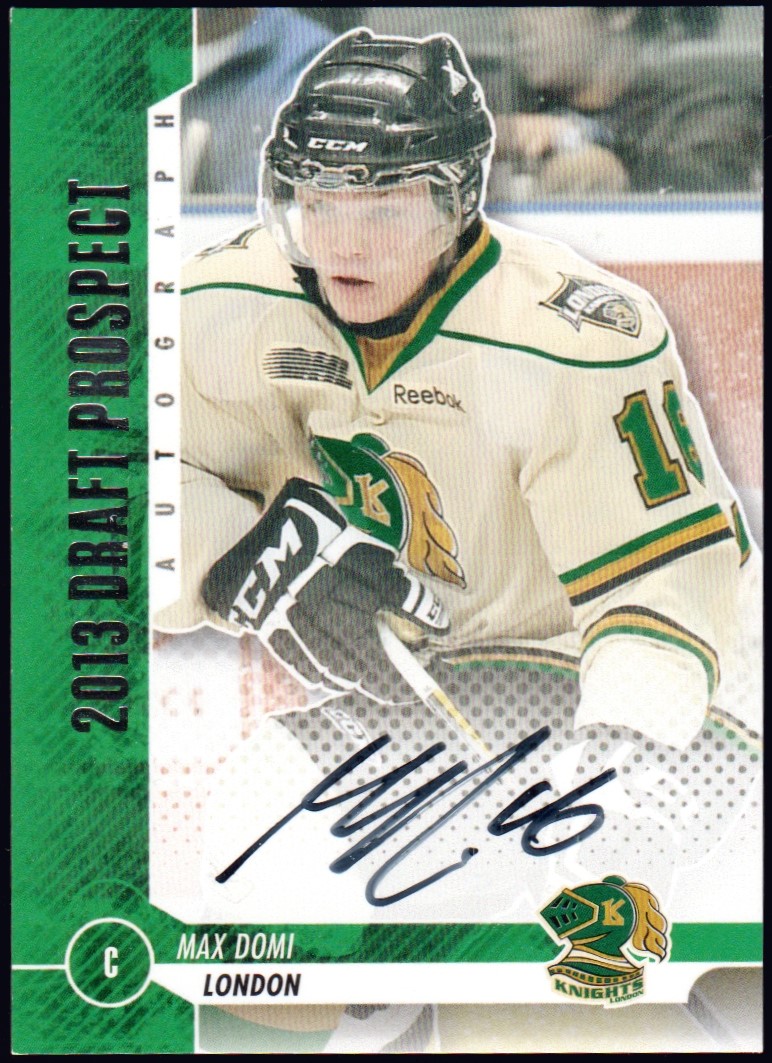 (image for) 2012-13 ITG Draft Prospects Autographs #AMD2 Max Domi