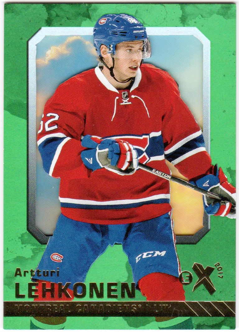 (image for) 2016-17 Fleer Showcase E-X2017 #28 Artturi Lehkonen RC Year