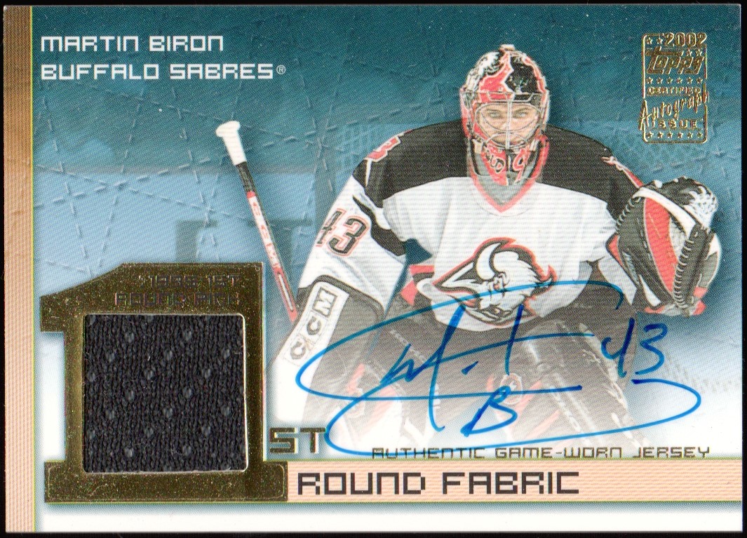 (image for) First Round Fabric Autographs