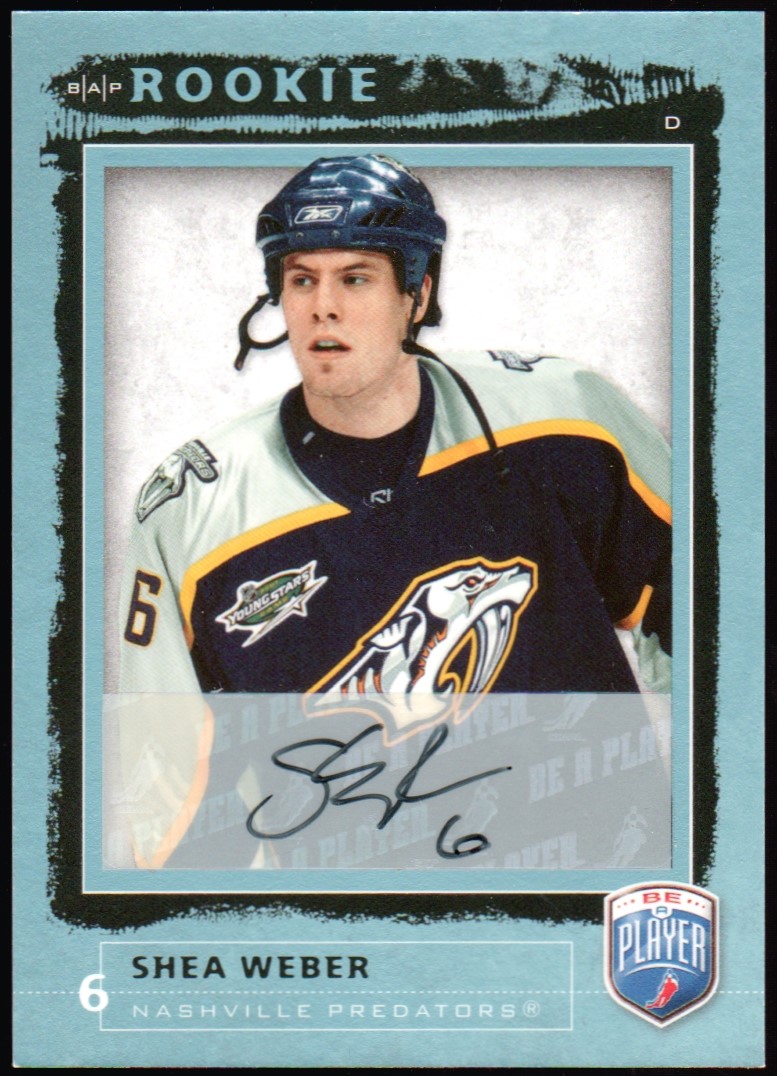 (image for) 2006-07 Be A Player Autographs #207 Shea Weber