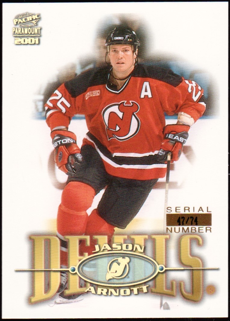 (image for) 2000-01 Paramount Holo-Gold #141 Jason Arnott 47/74