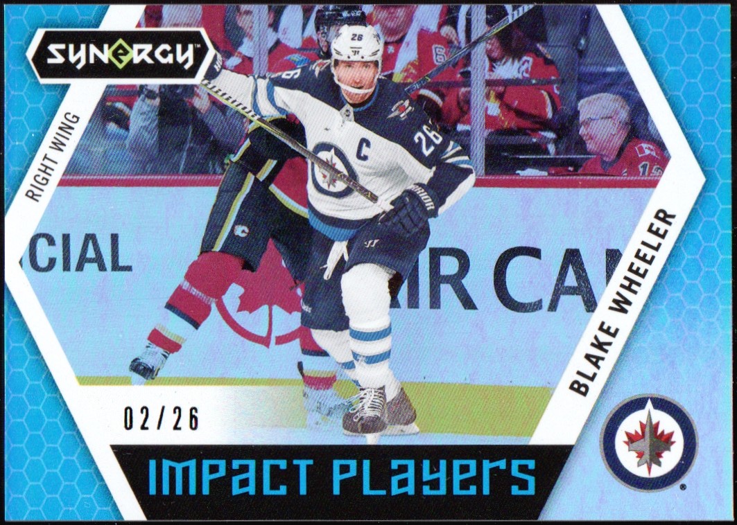 (image for) 2017-18 Synergy Impact Players Blue #IP33 Blake Wheeler 2/26