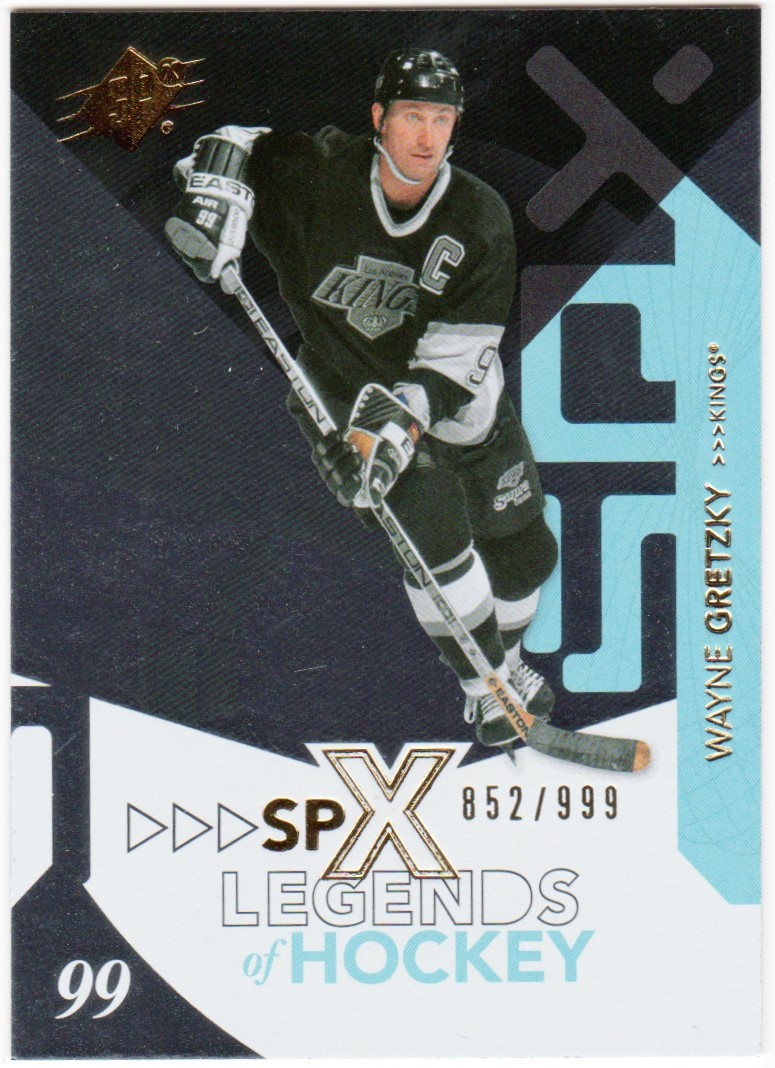 2010-11 SPx #108 Wayne Gretzky 852/999 - Legends (image for) 2010-11 SPx #108 Wayne Gretzky 852/999 - Legends