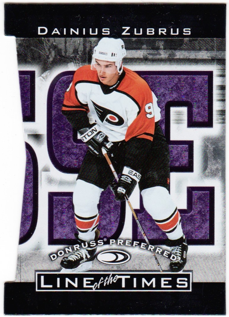 (image for) 1997-98 Donruss Preferred Line of the Times #8C Dainius Zubrus