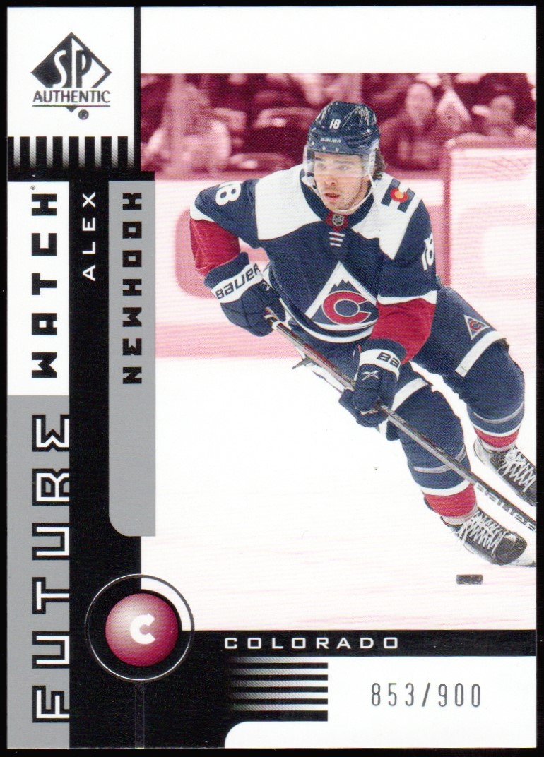 (image for) 2021-22 SP Authentic Retro Future Watch #01FWAN Alex Newhook