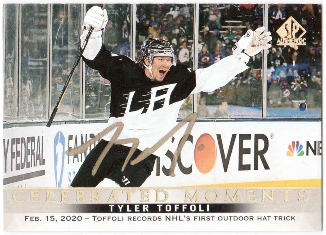 (image for) 2020-21 SP Authentic Limited Autographs #106 Tyler Toffoli