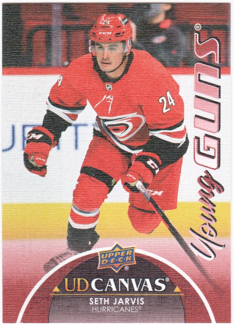 (image for) 2021-22 Upper Deck Canvas #C376 Seth Jarvis YG RC