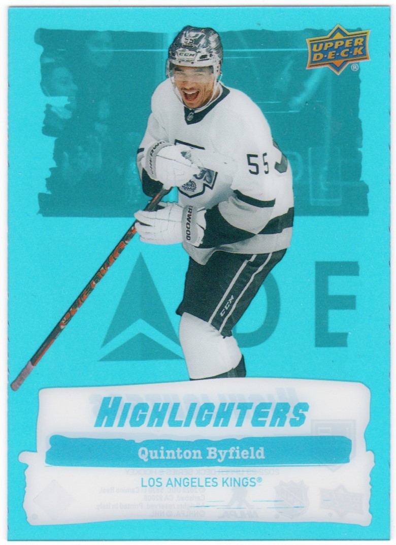 (image for) 2022-23 Upper Deck Highlighters #HL10 Quinton Byfield