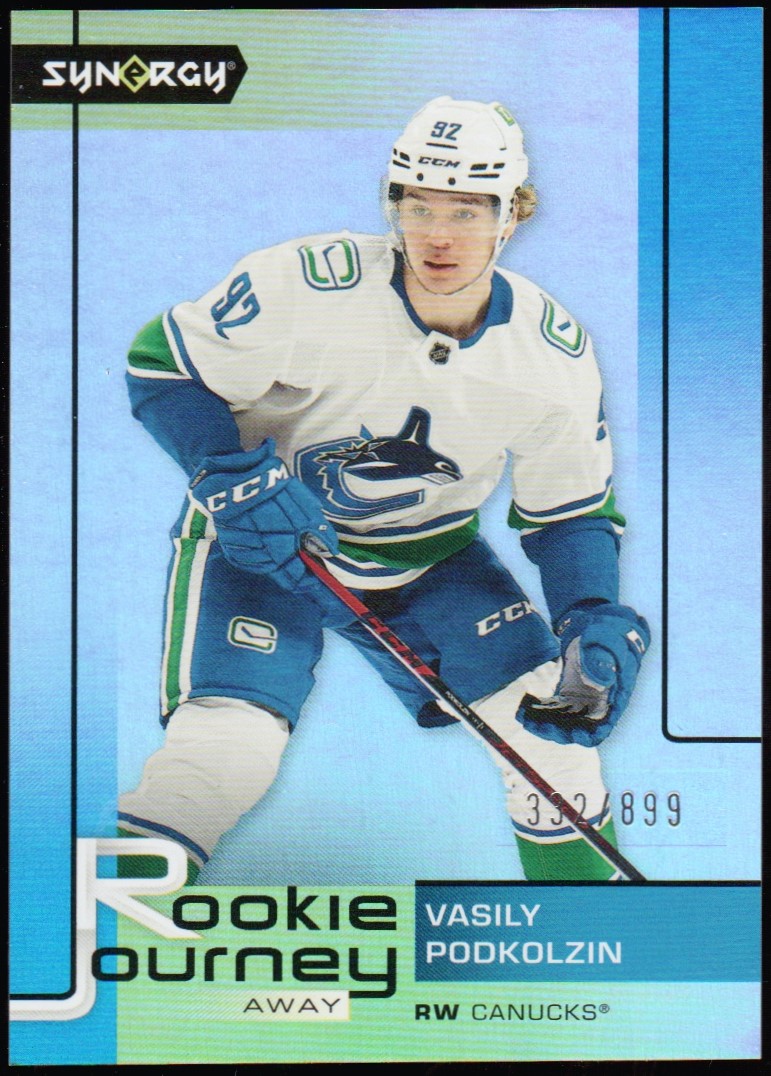 (image for) 2021-22 Synergy Rookie Journey Away #RJ12 Vasily Podkolzin