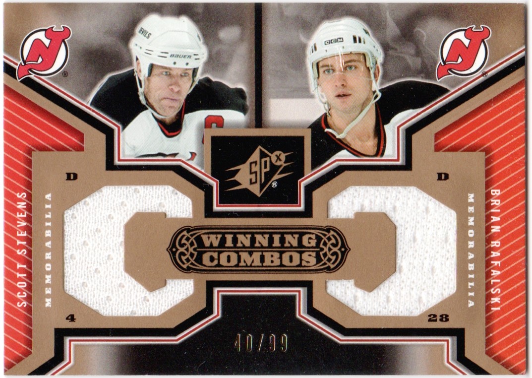 (image for) 2005-06 SPx Winning Combos Gold #WCSR Scott Stevens/B. Ralfalski