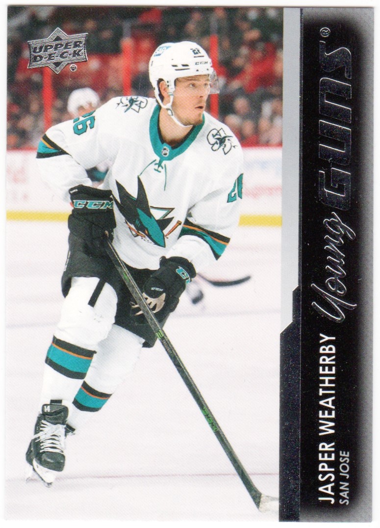 (image for) 2021-22 Upper Deck #487 Jasper Weatherby Young Guns YG RC