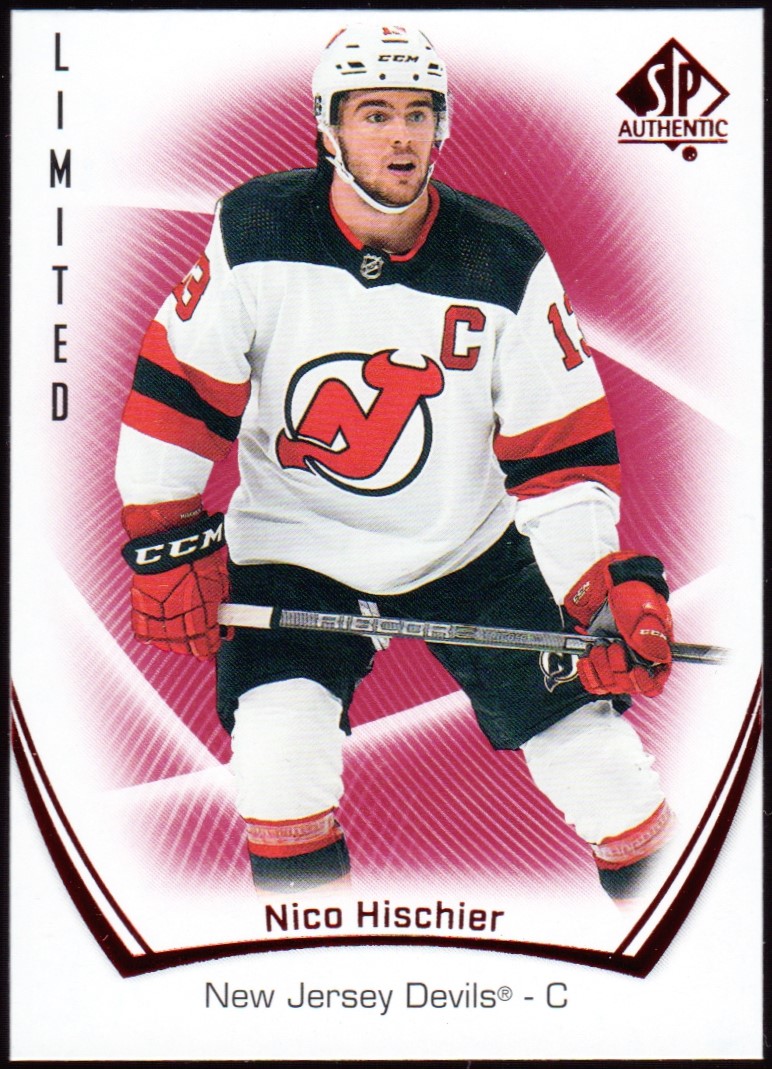 (image for) 2021-22 SP Authentic Limited Red #39 Nico Hischier